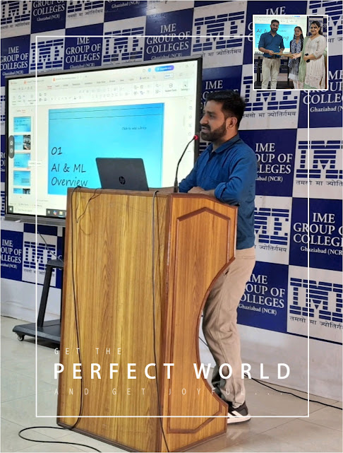 Guest Lecture on AIML in IME College